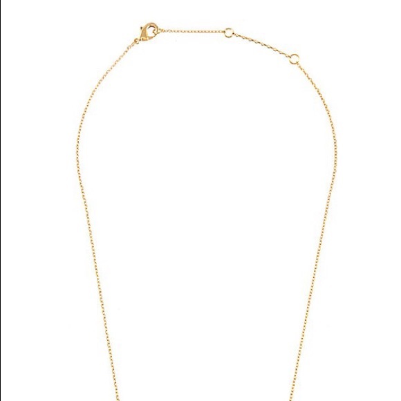 I Can & I Will Etched Gold Bar Mantra Necklace - Picture 2 of 2